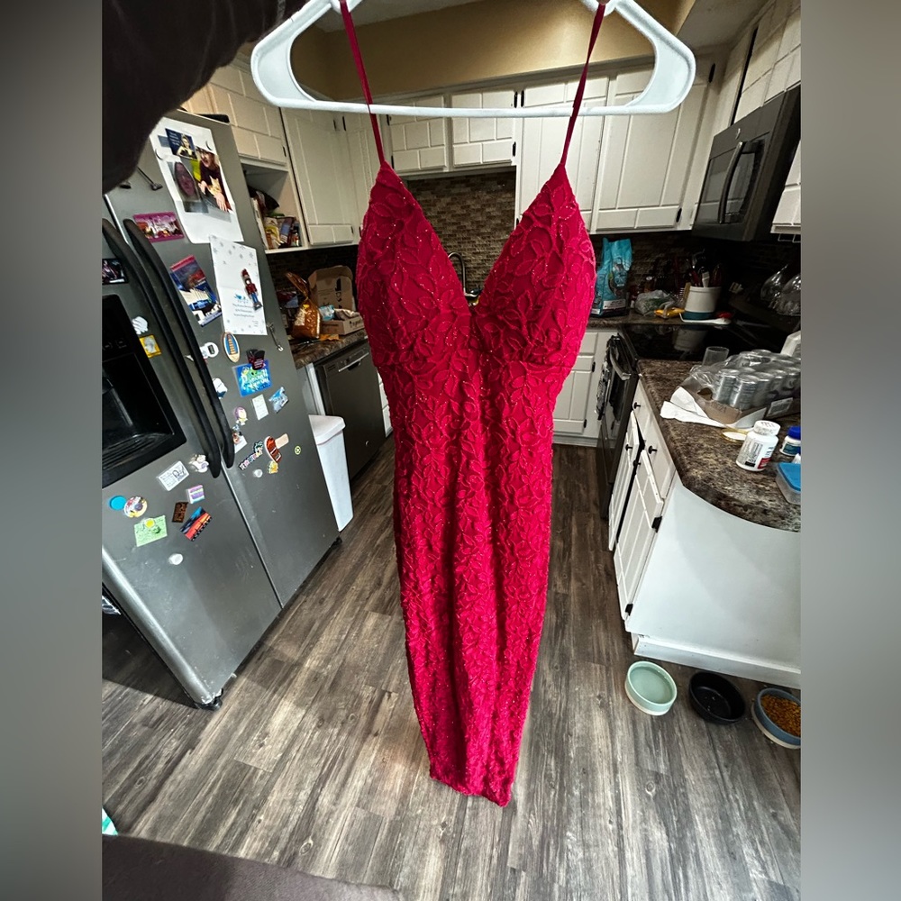 Windsor red prom dress size S